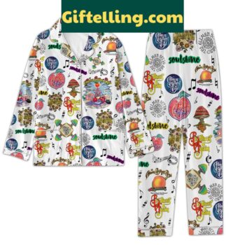 Allman Brothers Band Soulshine Pajamas product image showing design and team colors