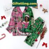 Alpha Kappa Alpha Christmas Polyester Pajamas Set