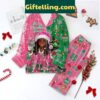 Alpha Kappa Alpha Merry Christmas product image showing design and team colors