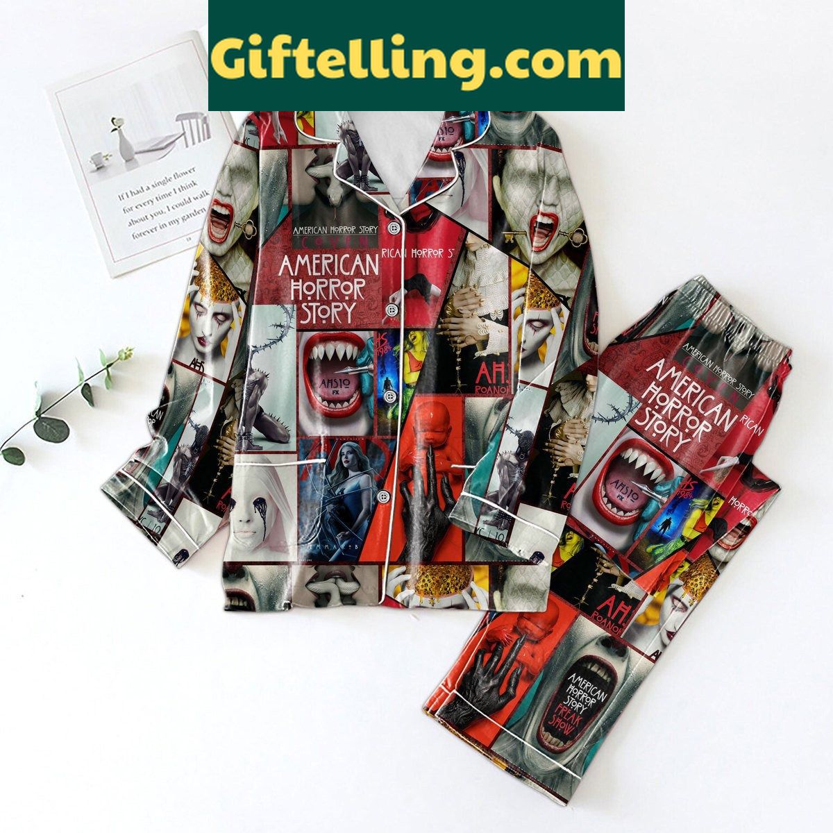 american-horror-story-freak-show-pajamas-set-cozy-up-in-fear-1 American Horror Story Freak Show themed pajamas set