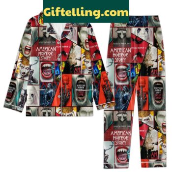 American Horror Story Freak Show themed pajamas set
