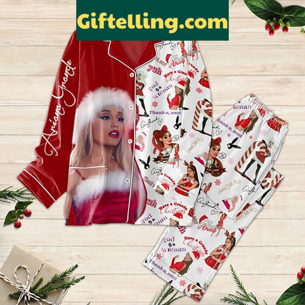 Ariana Grande Christmas Pajamas Set