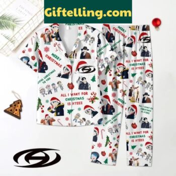 Ateez Everything I Want For product image showing design and team colors