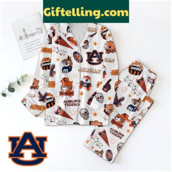 Auburn Tigers Go Tigers Halloween product image showing design and team colors