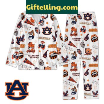 Auburn Tigers Go Tigers Halloween product image showing design and team colors