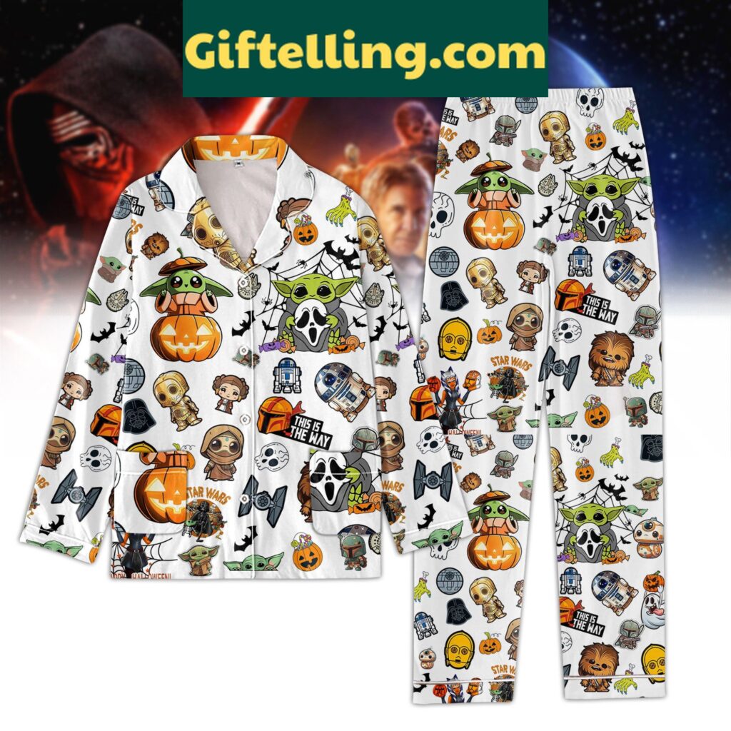 Baby Yoda This Is The Way Halloween Pajamas Set from Star Wars