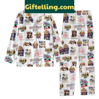 Backstreet Boys Christmas Polyester Pajamas Set