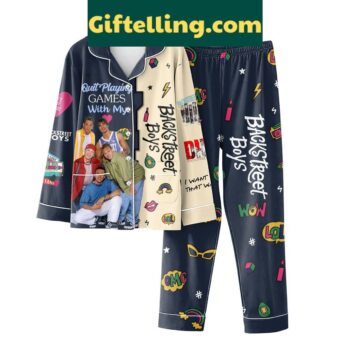Backstreet Boys Quit Playing Games With My Heart Polyester Pajamas Set