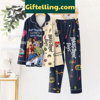 Backstreet Boys Quit Playing Games With My Heart Polyester Pajamas Set