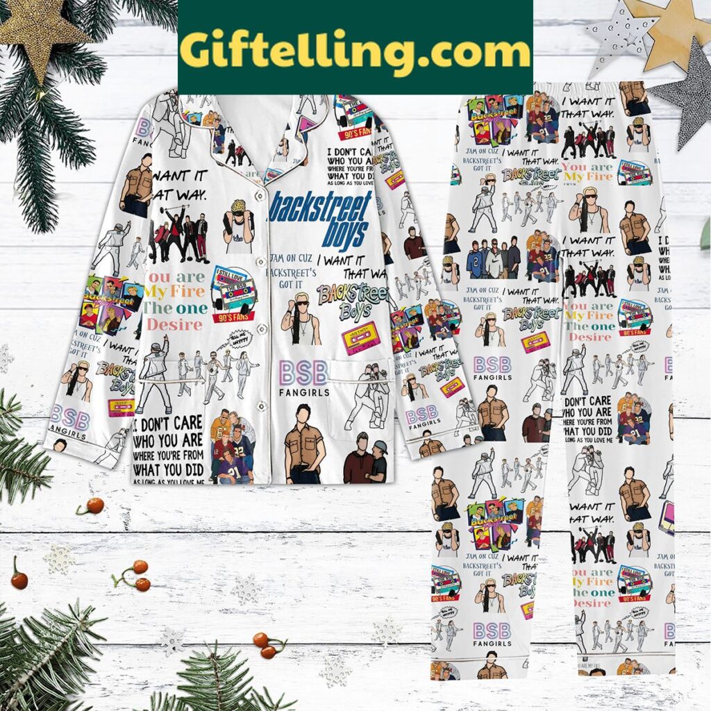 Backstreet Boys The One Desire Pajamas Set loungewear