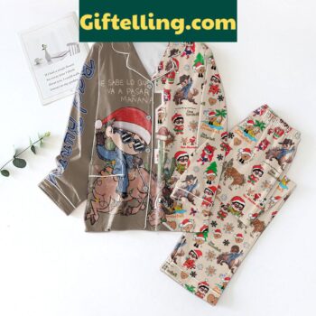 Bad Bunny Una Navidad Sin Ti Holiday Pajamas Set