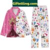 Barbie Merry Christmas 2024 Polyester Pajamas Set for kids