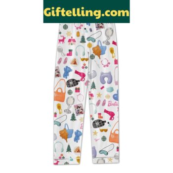 Barbie Merry Christmas 2024 Polyester Pajamas Set for kids