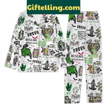 Beetlejuice Never Trust The Living Pajamas Set