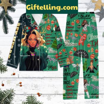 Beyonce Pajamas Set with I Dream It I Work Hard I Grind Til I Own It slogan