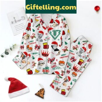 Big Bang Merry Christmas Haru Haru 2024 Polyester Pajamas Set