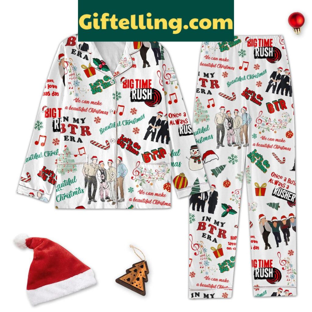 Big Time Rush We Can Make A Beautiful Christmas Pajamas Set for men and women