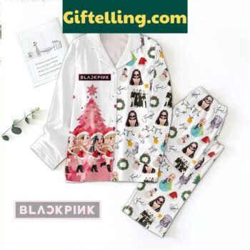 BLACKPINK Merry Christmas 2024 Polyester Pajamas Set