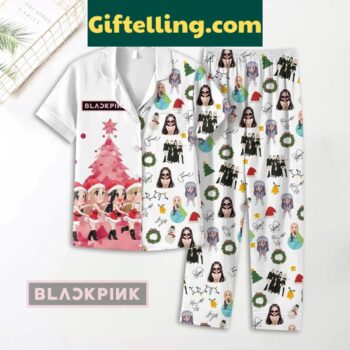 BLACKPINK Merry Christmas 2024 Polyester Pajamas Set