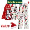 Blink-182 Where Are You 2024 Christmas Polyester Pajamas Set