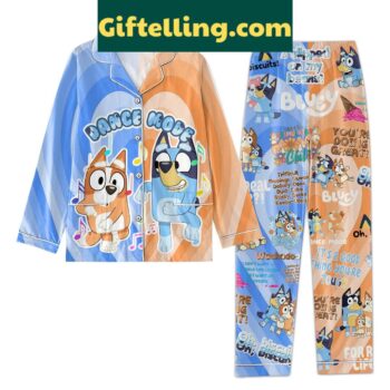Bluey Dance Mode kids' pajamas set