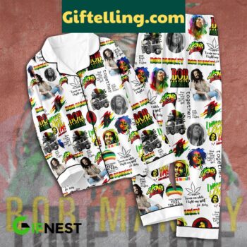 Bob Marley One Love One Heart Pajamas Set
