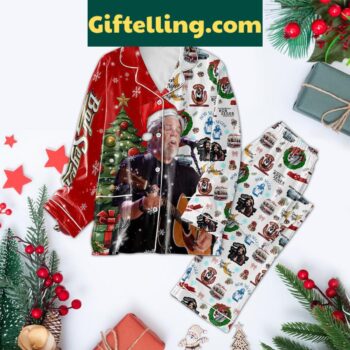 Bob Seger Merry Christmas and product image showing design and team colors