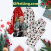 Bon Jovi Cowboys Christmas Polyester Pajamas Set in festive holiday design