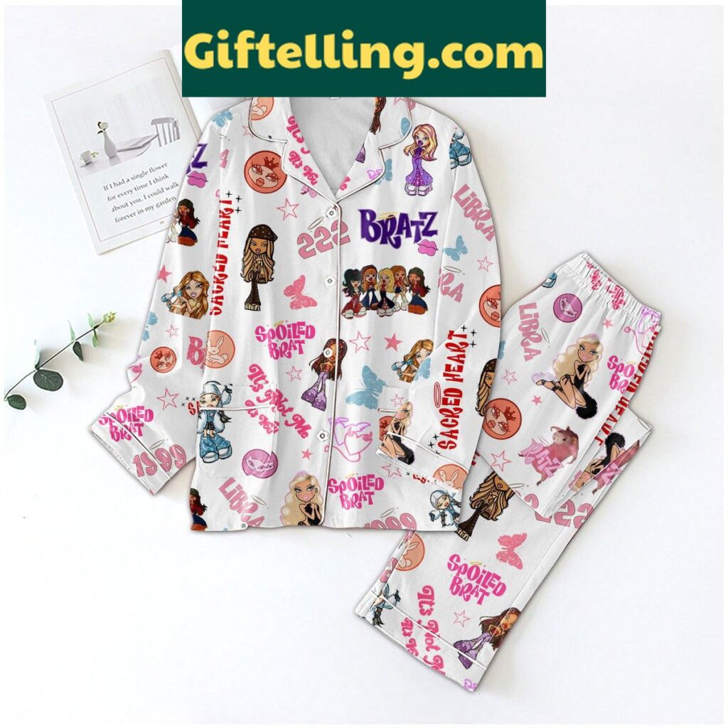 Bratz Sacred Heart Spoiled Brat Pajamas Set for kids