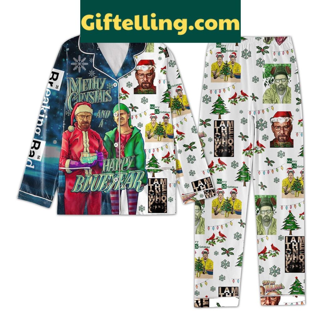 Breaking Bad Inspired Merry Christmas Pajamas Set