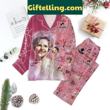Brenda Lee Break It To Me Gentle Women's Pajamas Set