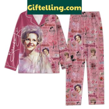 Brenda Lee Break It To Me Gentle Women's Pajamas Set