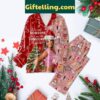 Britney Spears Christmas Polyester Pajamas Set for Women