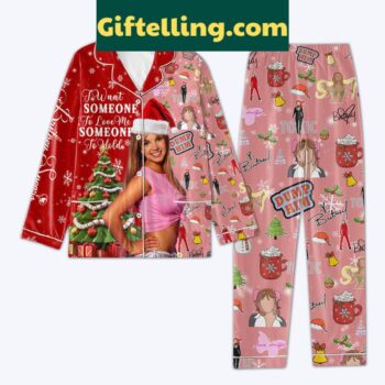 Britney Spears Christmas Polyester Pajamas Set for Women