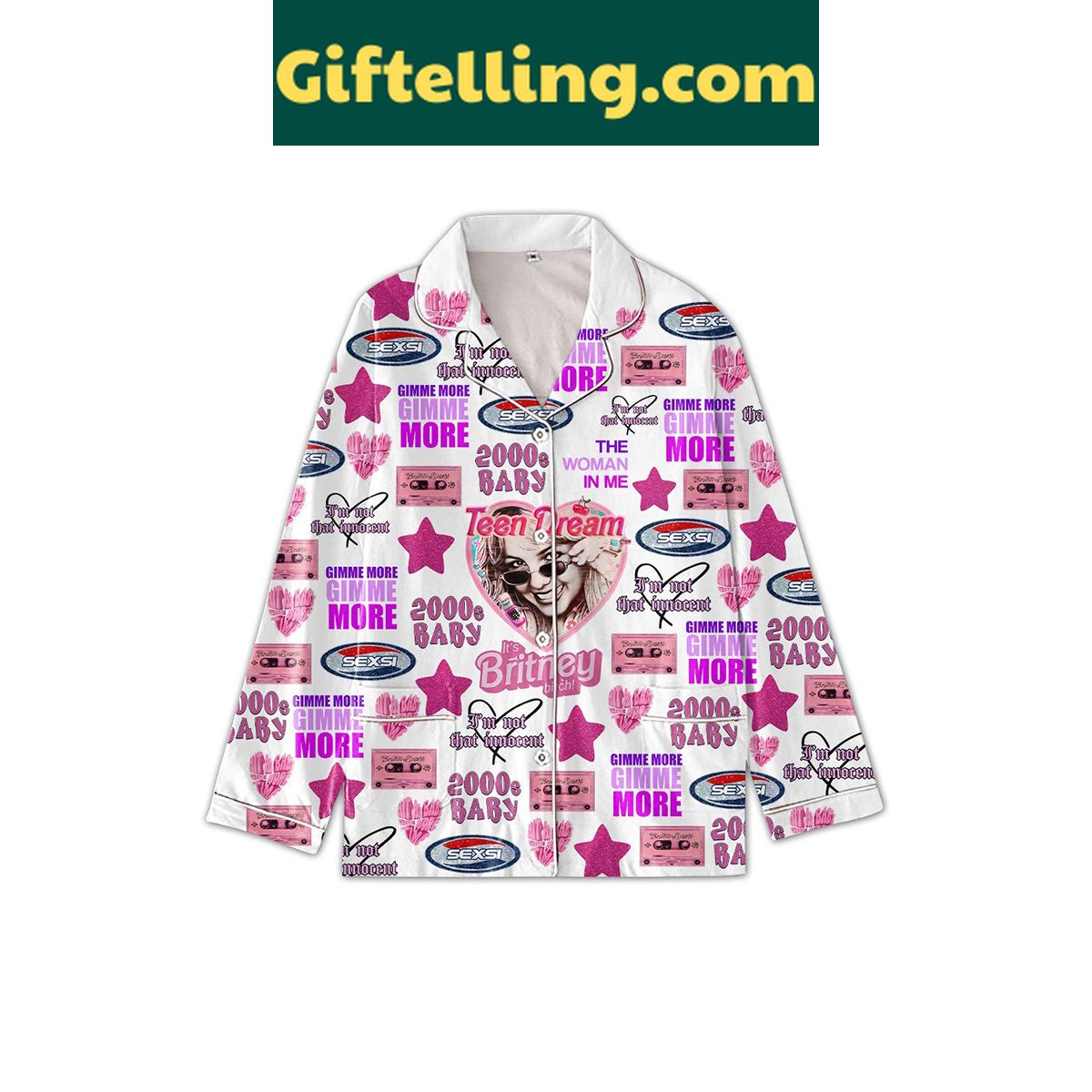 britney-spears-pajamas-set-2000s-baby-the-woman-in-me-2 Britney Spears 2000s Baby The Woman In Me Pajamas Set
