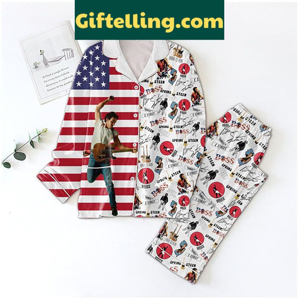 Bruce Springsteen Born to Run Pajamas Set