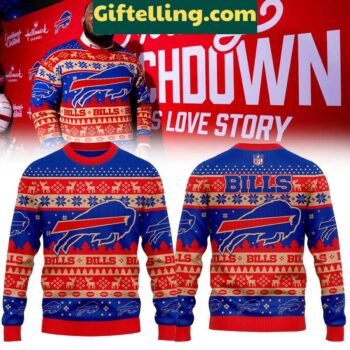Buffalo Bills Holiday Christmas Ugly Sweater