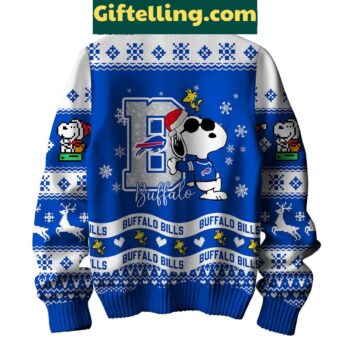 Buffalo Bills Peanuts Snoopy Ugly Sweater for holiday