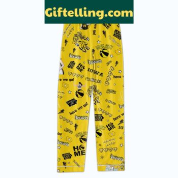 Caitlin Clark Iowa Hawkeyes Love Polyester Pajamas Set