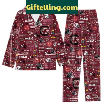 Carolina Gamecocks Forever To Thee Pajamas Set