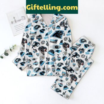 Carolina Panthers Keep Pounding Pajamas Set