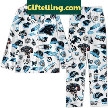 Carolina Panthers Keep Pounding Pajamas Set