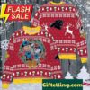 Carolina Panthers Ugly Christmas Sweater featuring Snoopy Charades Movies