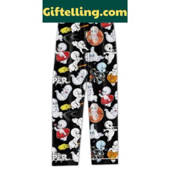 Casper The Friendly Ghost Cartoon Polyester Pajamas Set