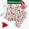 Chappell Roan Pink Pony Club Christmas Polyester Pajamas Set