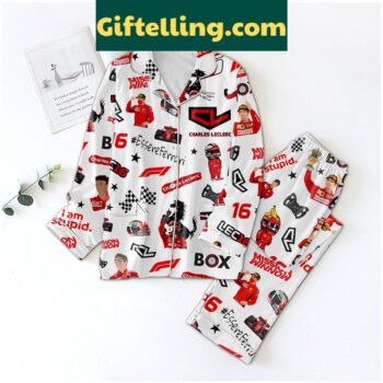 Charles Leclerc Essere Ferrari Pajamas Set