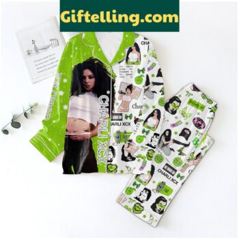Charli XCX Rotten Right To The Core 2024 Polyester Pajamas Set