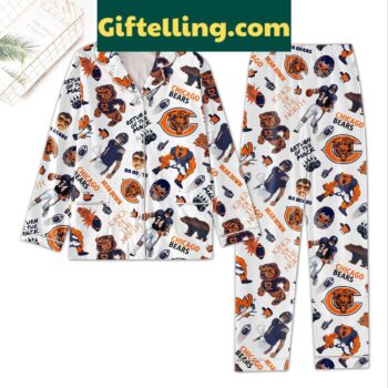 Chicago Bears King of The North Pajamas Set for Men