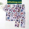 Chicago Cubs There Is Magic In The Ivy Go Cubs Go Pajamas Set
