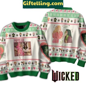 Wicked Popular Christmas Ugly Sweater for Movie Lovers